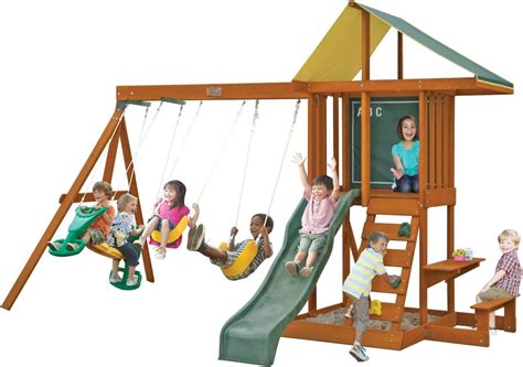 kidkraft springfield|kidkraft springfield 2 wooden swing.